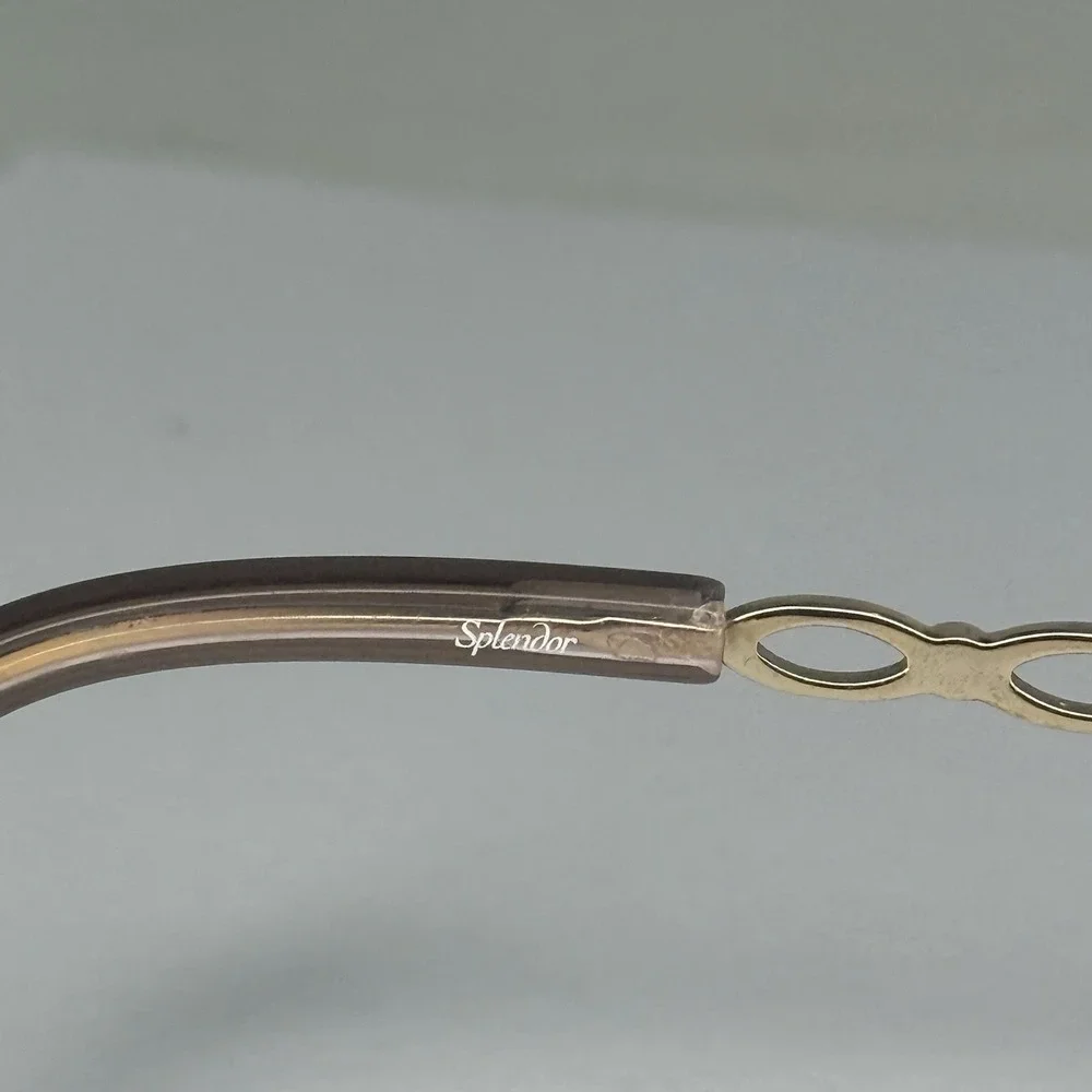 Splendor SP 3005 Eyeglasses LBR 53-17-135‎ Round Full Rim Frames Only